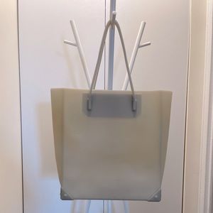 Grey Alexander Wang Jelly Tote *rare* w/ dust bag